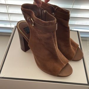WHBM suede shootie size 10